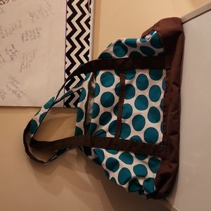 Retro Thirty-One duffel bag